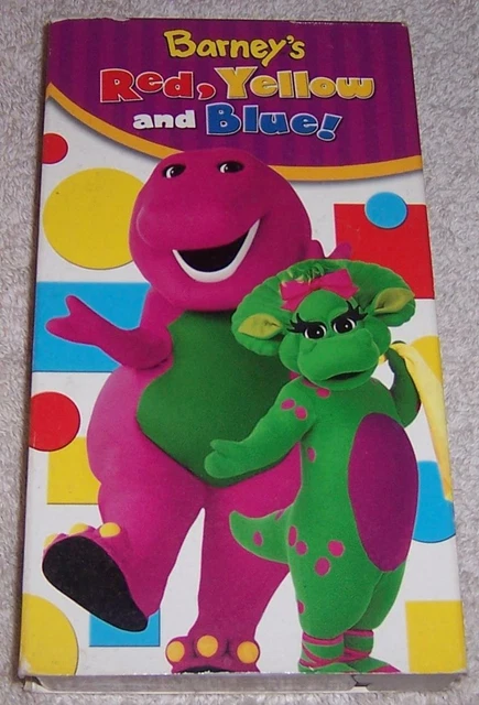 Barney & Friends Red Yellow And Blue BARNEY - RED, Yellow and Blue [VHS] £23.59 - PicClick UK