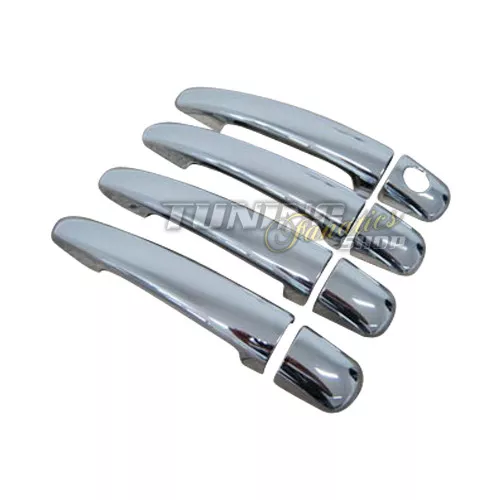 Véritable Chrome Porte Poignées de Porte Extérieure Kit pour Peugeot 207 308 407