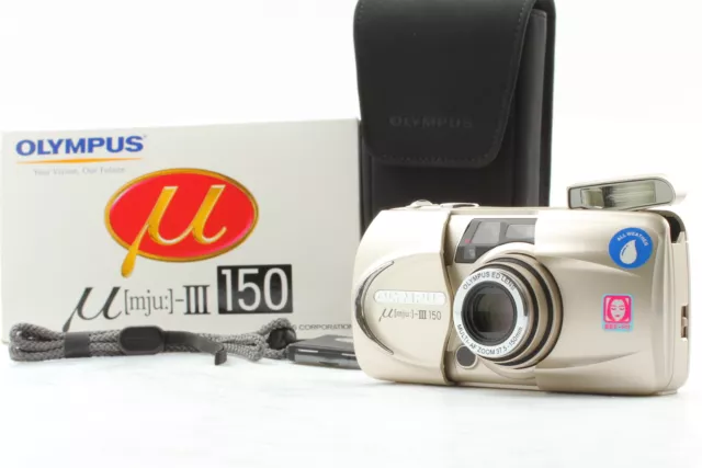[Top MINT in Box] Olympus μ mju III 150 Point & Shoot Camera From JAPAN #0289