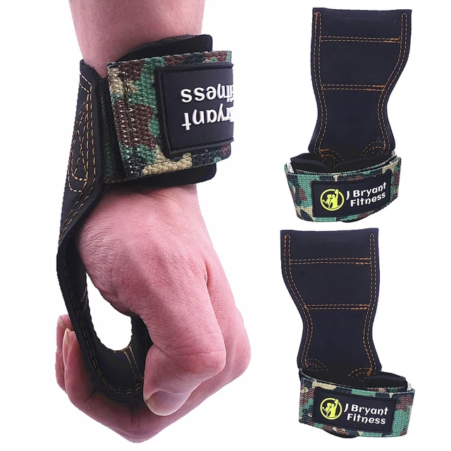 Weight Lifting Wrist Straps Palm Padding Gym Wraps Support Hand Bar Workout