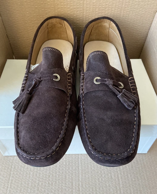 Mocassini Varca Marrone Cioccolato Qualità Made In Italy Euro: 45 UK: 10,5