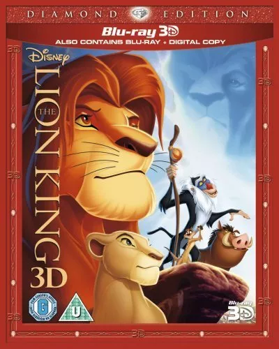 The Lion King Blu-ray (2011) Roger Allers cert U 3 discs FREE Shipping, Save £s