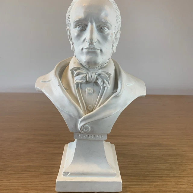 Buste Beethoven En Plâtre (H20cm) - Neuf, Sans Marque