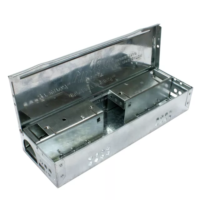 Slim Multiple Catch Mouse Trap Solid Lid Repeater Humane Mouse Trap Easy to Use