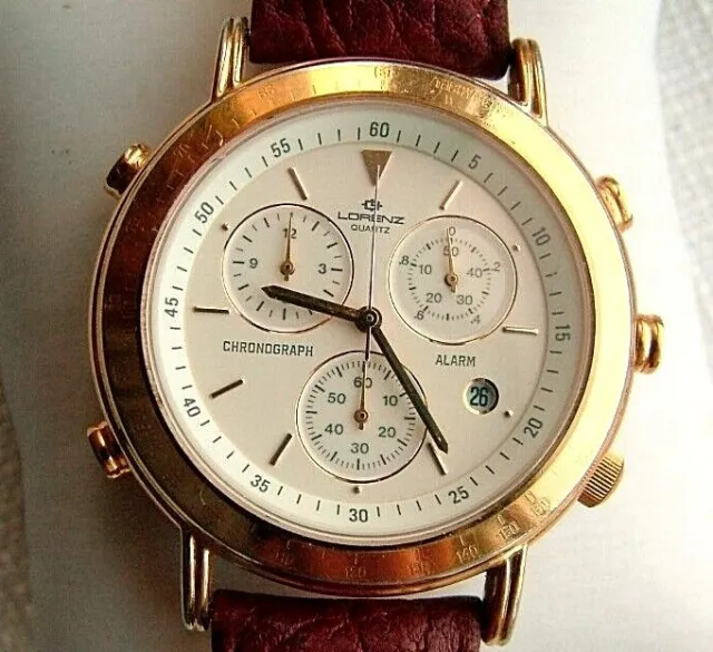Lorenz chronograph deals alarm