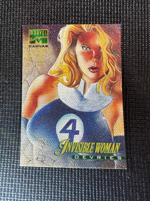 1995  Marvel Masterpieces - Canvas - Invisible Woman - #11