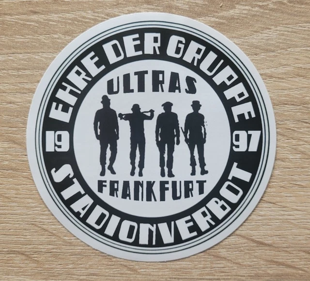 AUFKLEBER EINTRACHT FRANKFURT SGE Ultras Sticker Szenekleber EUR 1,00