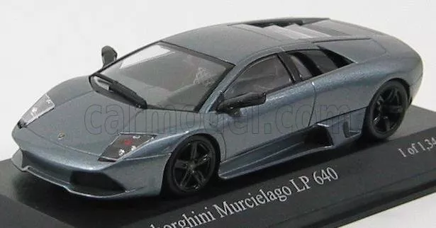 Lamborghini Murcielago Lp 640 Grigio Minichamps 1:43 Modellino Auto Statico