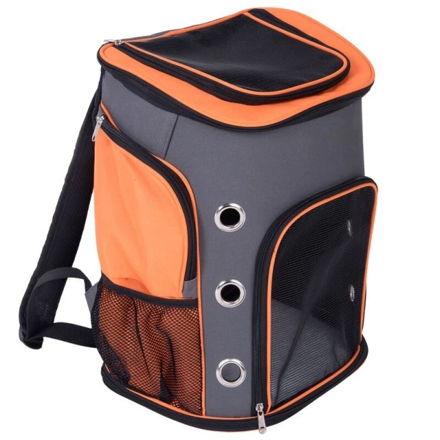 Mochila Gato Mochila Ligera Robusta Transporte Correas Ajustables Luz Robusta