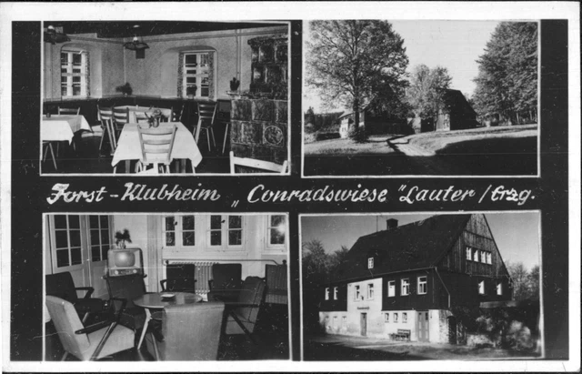 Forst -Klubheim ,,Conradswiese " Lauter / Erzgeb.