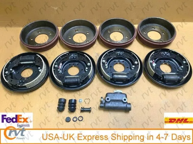 Complete Master Brake Kit 9" Fits Jeeps Willys MB GPW CJ2A CJ3A CJ3B CJ5 1941-71