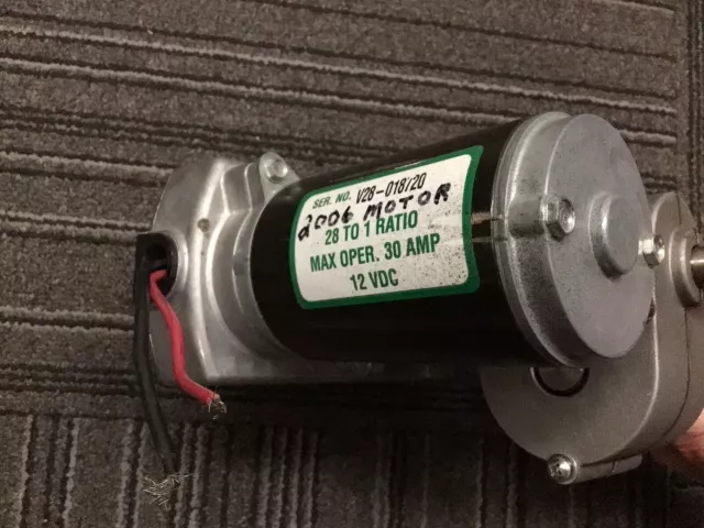 RV SLIDE OUT Motor 28:1 Ratio Gearbox & Right Angle Driveshaft $76.00