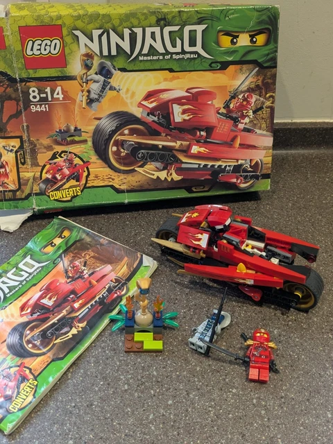 LEGO NINJAGO KAI'S Blade Cycle Building Set 9441 £21.50 - PicClick UK