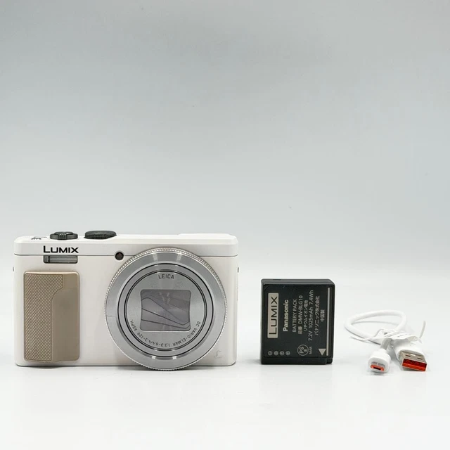 PANASONIC LUMIX DMC-TZ85 White Compact Digital Camera [No English