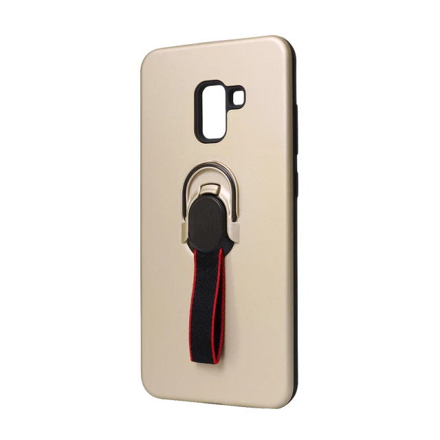 Housse de téléphone multifonction avec support magnétique avec sangle