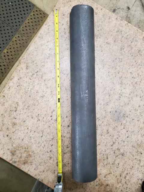 Graphite Anode Electrode High Purity Round 3" x 20" appr. 10lbs