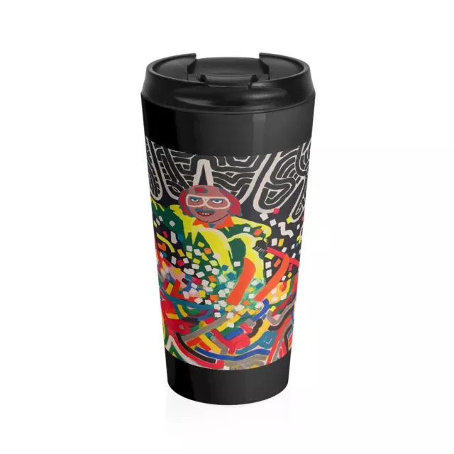 Saul Mancell The Very Fast Skier Stainless Steel Travel Mug