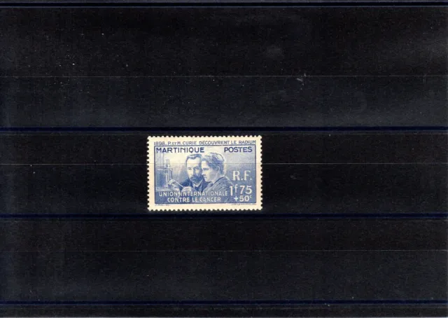 Timbre Martinique France Colonie 1938 N°167 Neuf* Mh