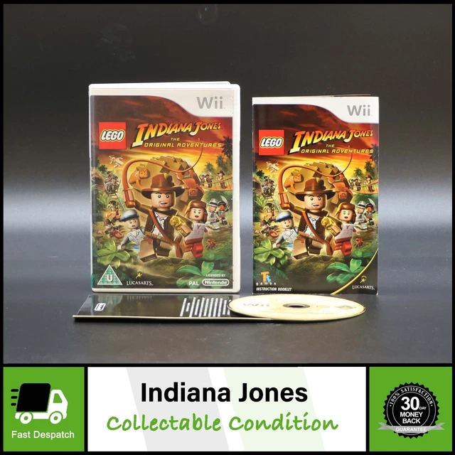 LEGO INDIANA JONES Nintendo Wii Game Collectable Condition EUR 9,74