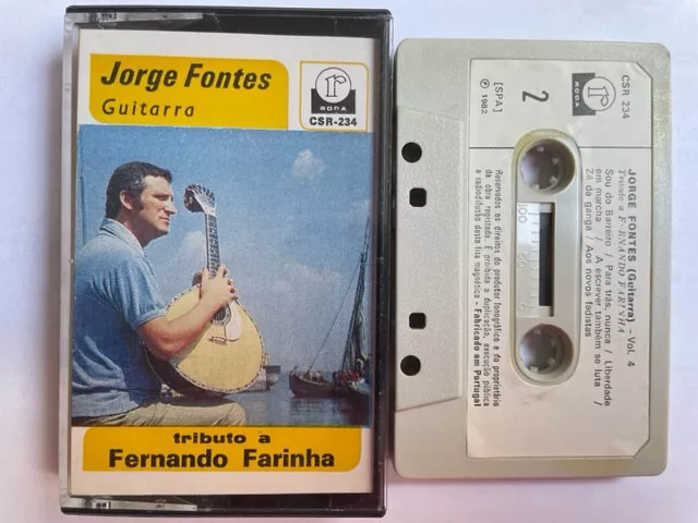 jorge fontes guitarra  cassette audio tape C92