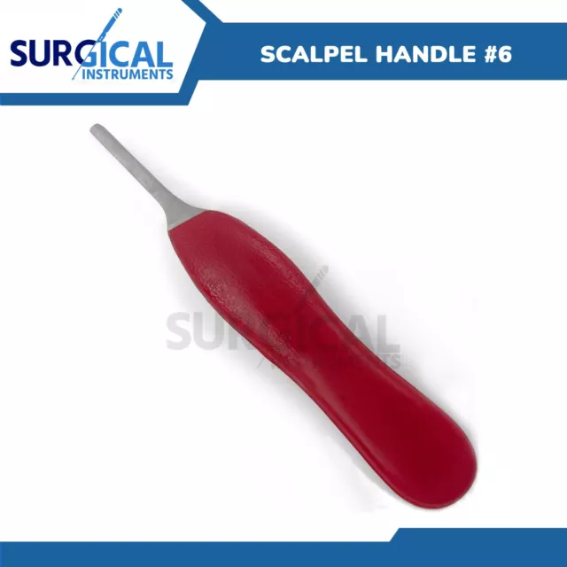 Scalpel Handle #6 Surgical Dermal Podiatry Instruments Stainless German Grade