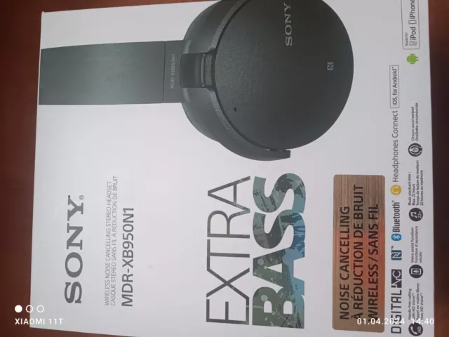 Sony kopfhörer mdr-xb-950n1 Bluetooth, Geräuschunterdrückung +extra Bass