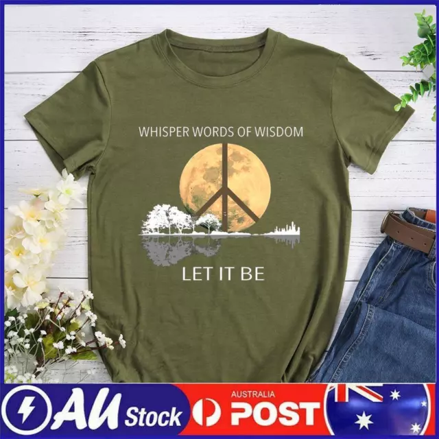 whisper words form wisdom let it be T-Shirt