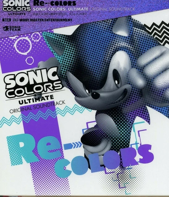 NOUVELLE BANDE ORIGINALE SONIC COLORS ULTIMATE RE-COLORS JAPAN 2 CD OST ...