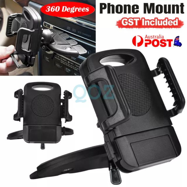 Car Universal CD Slot Mount Mobile Phone Holder Stand Cradle For iPhone Samsung