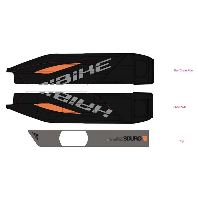 Adhésif De Batterie Yamaha Pour Vélo électrique Haibike Sduro - Référence HAI264900, Neuf