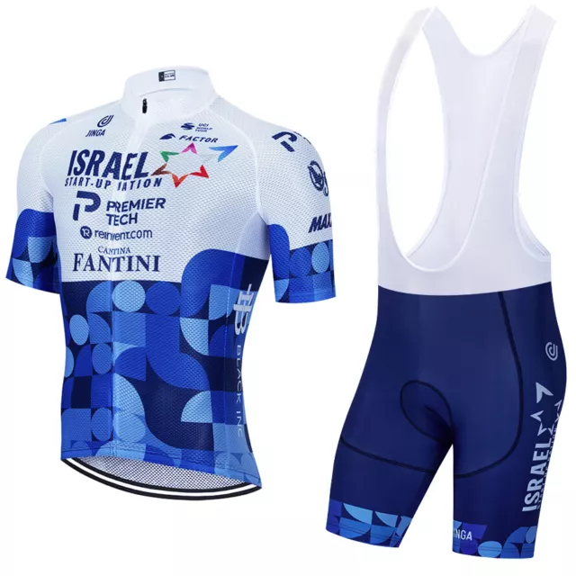 Tuta Completo Ciclismo Israel 2022 Mtb abbigliamento divisa fondello Gel