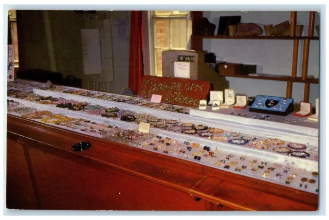 c1950's Jewelry Gems Shop For Sale Tierra Gems Virginia City Nevada NV Postcard