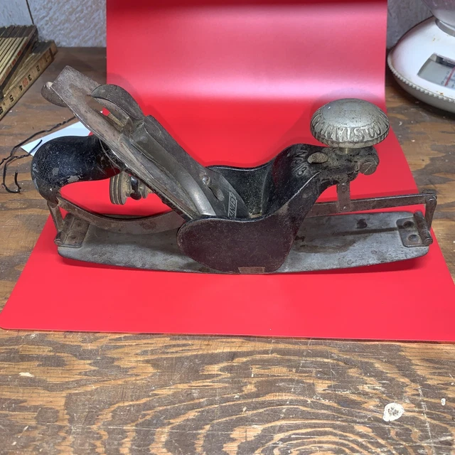 Vintage STANLEY RULE & LEVEL Co. No. 113 CIRCULAR COMPASS PLANE