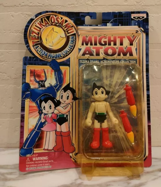 MIGHTY ATOM ASTRO BOY Tezuka Osamu  ACTION FIGURE BANPRESTO 1999 JAPAN  F/S