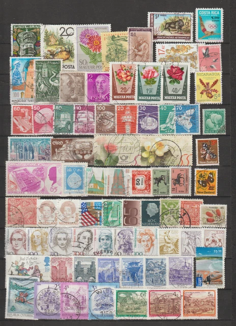 Briefmarken-Satz Niger 1998 'Tiere Aus Aller Welt' – Gestempelt, Komplett (1413-1421)