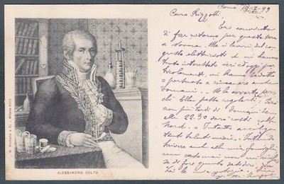 ALESSANDRO VOLTA 02 COMO CAMNAGO Cartolina 