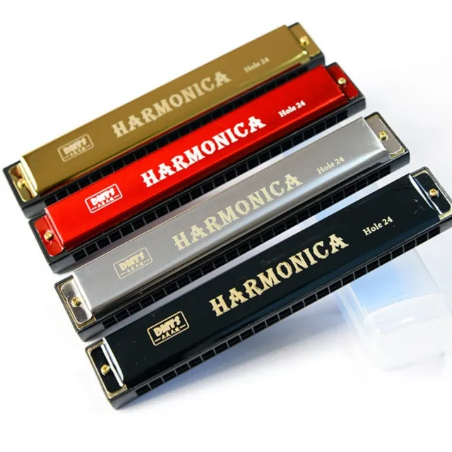 harmonica adulte Harmonica 37 clé vent professionnel jouant instrument de  musique débutant performance (Color : Silver) : : Instruments de  musique et Sono