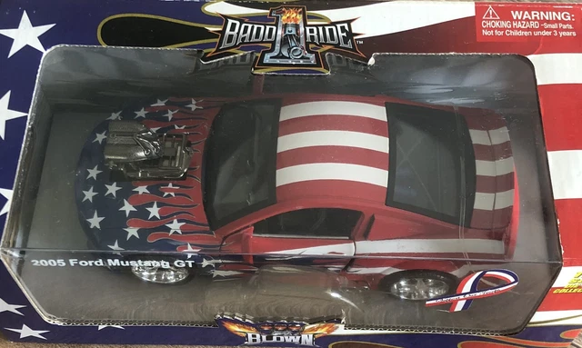 1 BADD RIDE 2005 FORD MUSTANG GT BLOWN SUPPORT OUR TROOPS 1:24