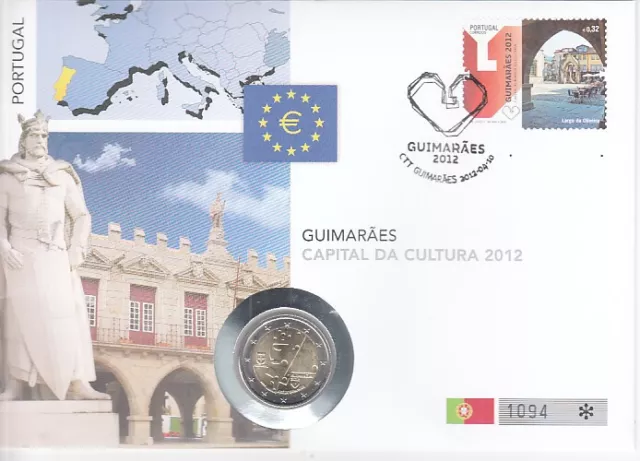 Numisbrief Portugal Guimaräes 2012