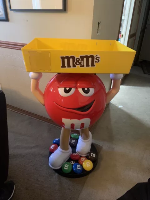 Blue Peanut M&M Candy Character Store Display - 45" Tall