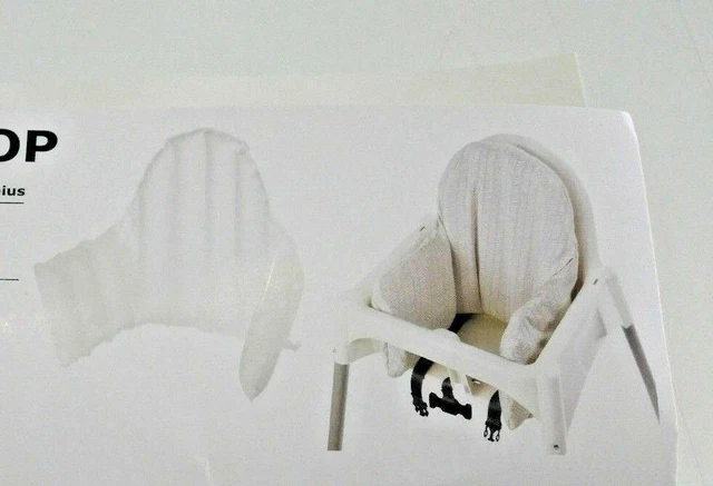Ikea High chair Cushion Covers, Reversible, Blue, Yellow-Grey and inner option