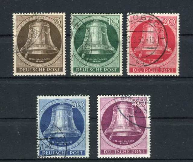 Berlin 75-79 Freiheitsglocke Klöppel Links  Satz gestempelt (9224)