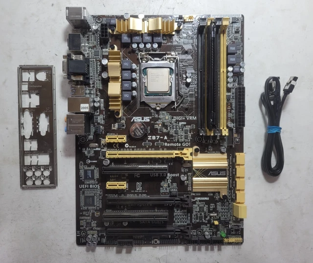 Asus Z87 Pro Z87a Motherboard ASUS Z87-A MOTHERBOARD 8GB RAM, IO