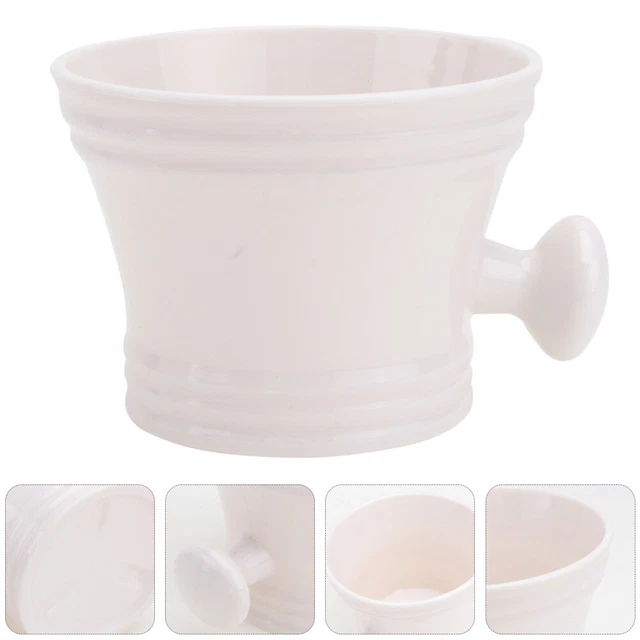 1Pc Tasse de nettoyage de coiffeur Bol de crème de rasage Bol de à raser