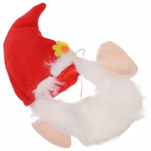Navidad Mascota Necto Mascota Disfraz de Navidad Sombrero Prendas para la cabeza transpirable para gato