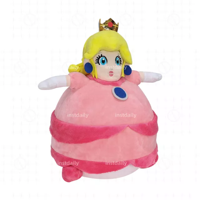 11" Super Mario Bros Plush Toys Balloon Princess Peach Daisy Stuffed Doll Gifts 3