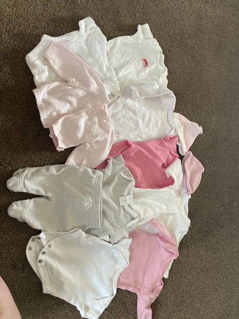 tiny early premautre baby clothes bundle girls job lot (dolls outfits)