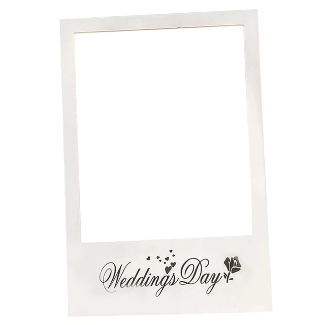 BIRTHDAY PHOTO BOOTH Frame Photo Booth Picture Frame Diy Photo Booth