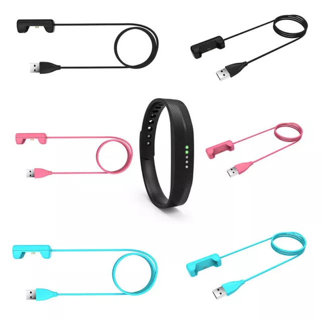 Charger For Fitbit Flex 2 Activity Wristband USB Charging Cable Cord Wire Ne-EL