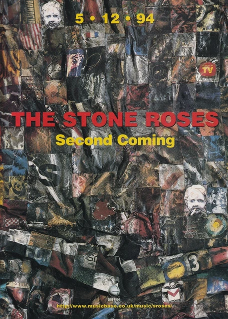 The Stone Roses - Second Coming - Mini Poster/Magazine Clipping